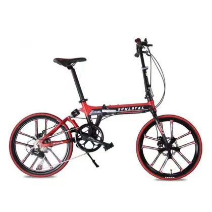 Shimano Cheap Aluminum Alloy Folding Bicycle - SL-AFB2012-7S