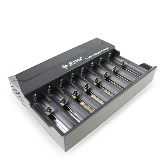 EFAN 2A Quick-Charging 8-Slot Intelligent LED Lithium-Ion Battery Charger for Flashlights, Tools, and Toys