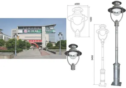 YL-14-037 20w-180w 12v led solar garden lights/garden lighting/led garden lighting