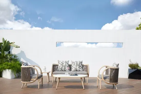 Modern Design Waterproof Aluminum Garden Sofa Set