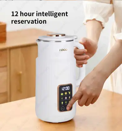Junwei DJ-102Automatic nut milk maker 2023 new homemade almond oat vegan nut milk maker 1200ML milk maker machine