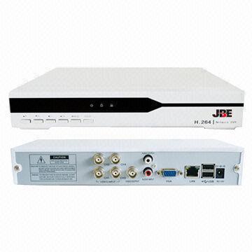 4-channel Standalone DVRs, Supports D1/HD1/CIF Recording Resolution and Multi-language