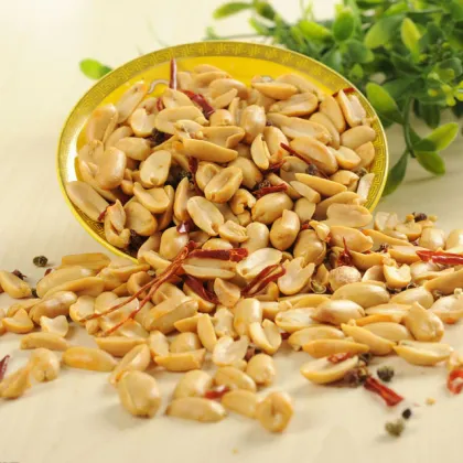 Wholesale Fried Chili Coated Delicious Spicy Peanuts Snack Foods