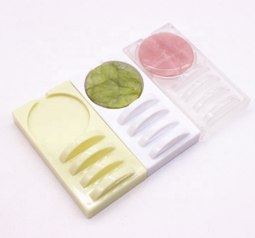 2-in-1 Acrylic Eyelash Extension Stand & Pad Tray: A Comprehensive Lashes Display and Work Station Solution
