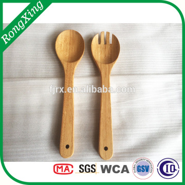 bamboo spoon and fork set