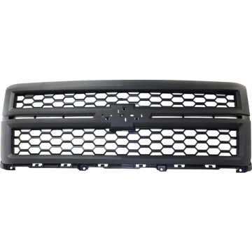Antrasit Black Mesh Grill untuk 2014-2015 Chevrolet Silverado 1500 GM1200671 23259625