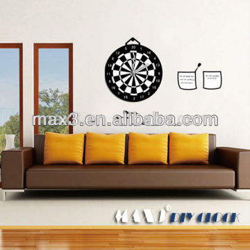 2017 Latest Design Quartz Metal Decorative Kitchen Wall Clocks For Home Decoration
