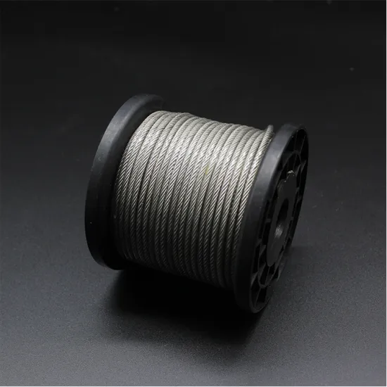 Inox Cable 304 7X19 Stainless Steel Wire Rope
