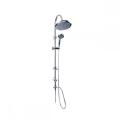 Sanitary ware importers high quanlity brass square head shower set with taps