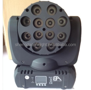 BALMB1241 Professional LED Beam 12PS 12W RGBW 4-in-1 Moving Head Stage Light