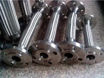 Stainless Steel Flange Type Pump Connection Metal Flexible Hose