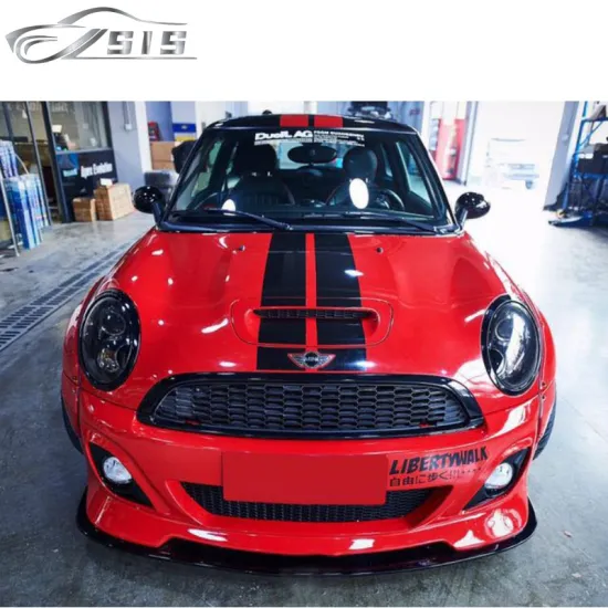 LB Style Wide Body Kits for Mini R56 2006-2012 Coupe - FRP Material Bumpers