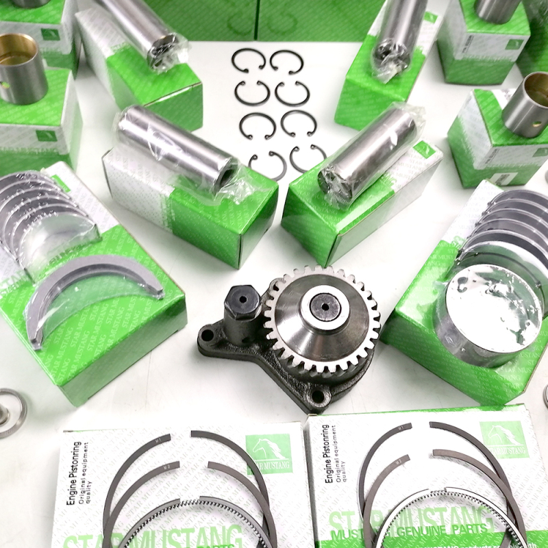 Yanmar Komatsu Engine Overhaul Parts Kit: S4D84E-5 4TNV84 Cylinder Liner Piston 129508-22080 Ring Valve Gasket Bearing Bush