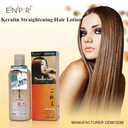 Instant Straightening Hair Treatment, 280ml: Permanent Hair Relaxer & Natural Straight Hair Cream