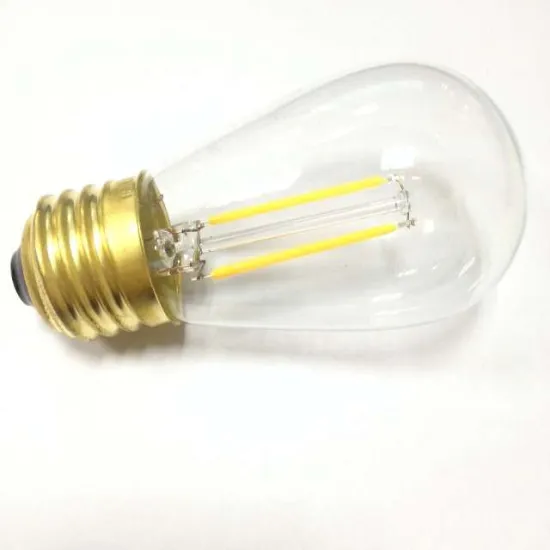 Clear glass S14 led filament bulb