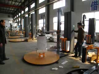 fully automatic pallet stretch wrapping machine for goods