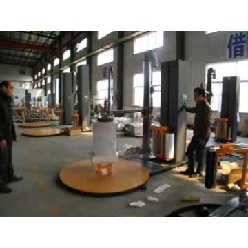 fully automatic pallet stretch wrapping machine for goods