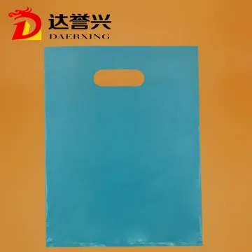 Plastic Carry Design Die Cut Handle Bag