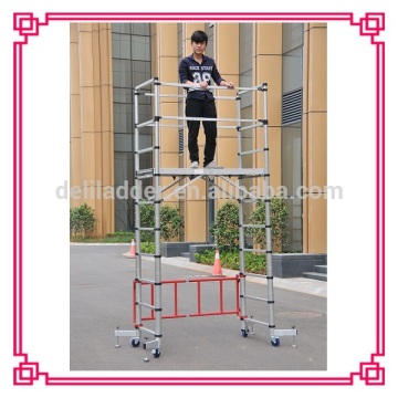 platform ladder /ladder scaffolding /ladder aluminium scaffolding