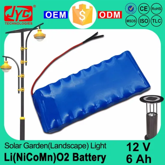 Wholesale 12V 6Ah Solar Garden and Landscape Light Lipo Lithium Battery