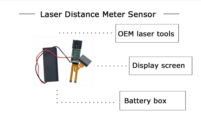 U81 Laser Distance Meter Sensor with display