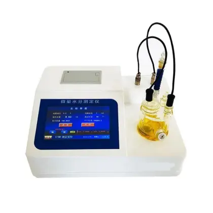 Coulometric Karl Fischer Titration Oil Trace Moisture Meter