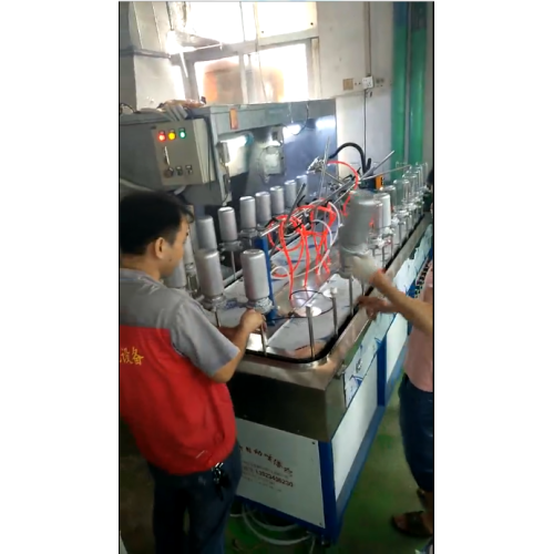 Glass Bottle lid automatic desk