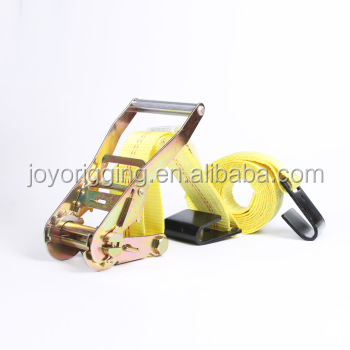 2X5T Ratchet Tie Down Polyester Cargo Control Belt with Aluminum Handle - ISO9001:2015 CE Certified