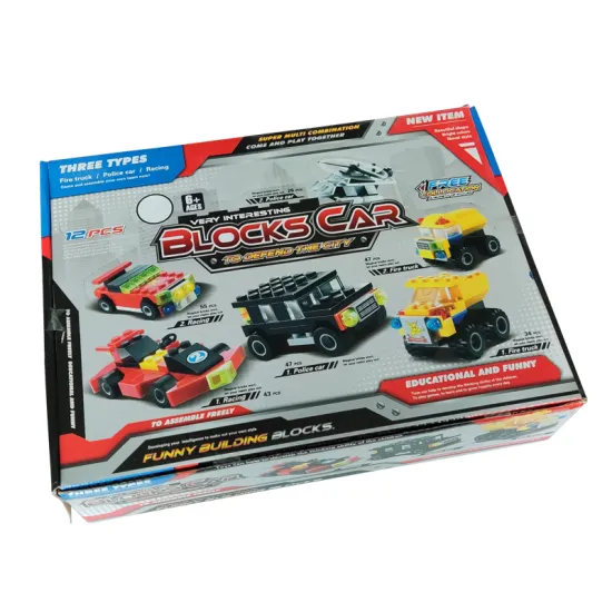 Creative DIY Plastic Capsule Egg Toy: Building Blocks, Car Jigsaw Puzzles for Preschoolers