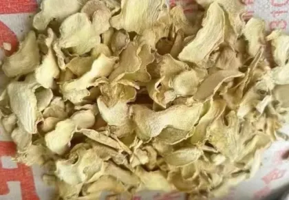 High quality dehydrated ginger products