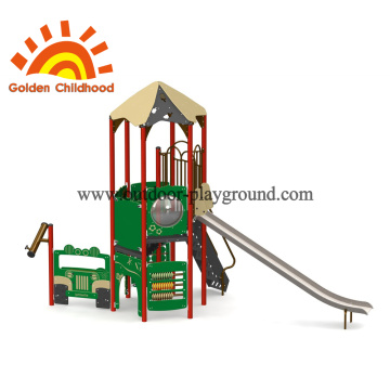 Playcar Tower Outdoor Playground Structure For Children