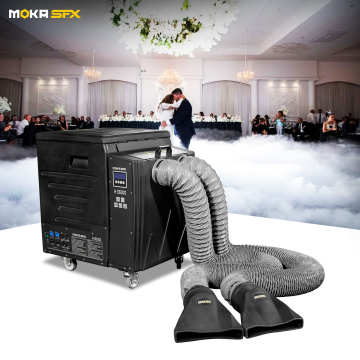 MOKA SFX 6000W Dry Ice Low Lying Fog Machine for Weddings and Events