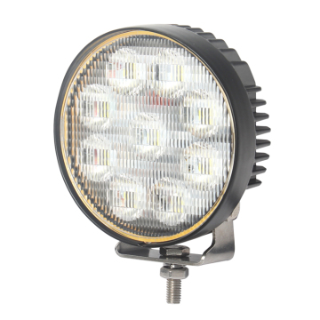 Lampu kerja LED bulat dengan sakelar hidup/mati OSRAM