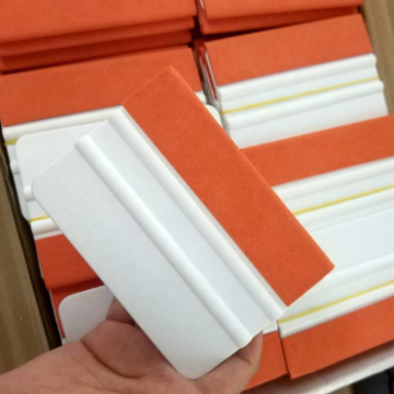 Plastpressar med mocka tyg vinyl wrap -verktyg