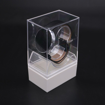 Modern Luxury PVC Wrist Watch Box Packaging with Custom Logo for Gifts