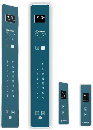 OTIS Express Lift COPs LOPs HPIs