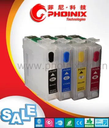 Refillable ink cartridge T2701- T2704 Ink Cartridge for epson WorkForce Pro WF-3620/ WF-3640/ WF-7110/ WF-761/ WF-7620D