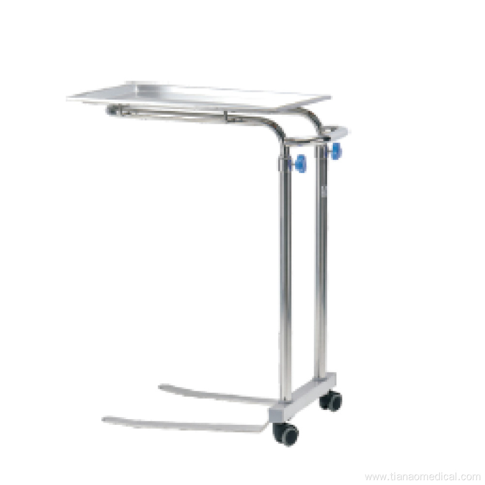 Hospital Stainless Steel Practical Instrument Trolley