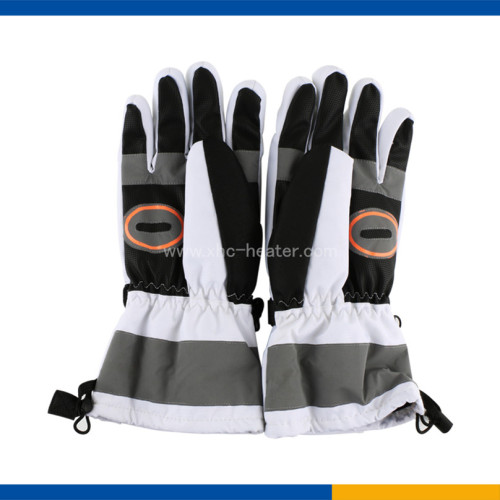 Mens Fingerless 3.7V Heated Ski Gloves