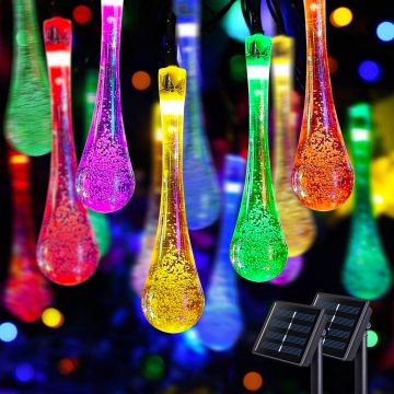 SHENPU Solar Christmas Lights 30LED Waterproof Garden String Lights