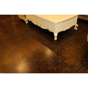 solid wood parquet floor covering