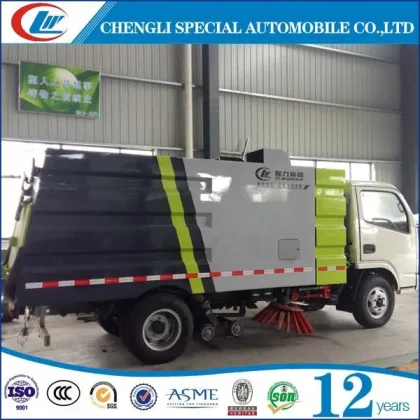 Dongfeng 4X2 Road Sweeper Suction Truck 16ton Road Sweeper Truck