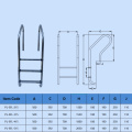 2022 stainless steel swimming pool handrail ladder