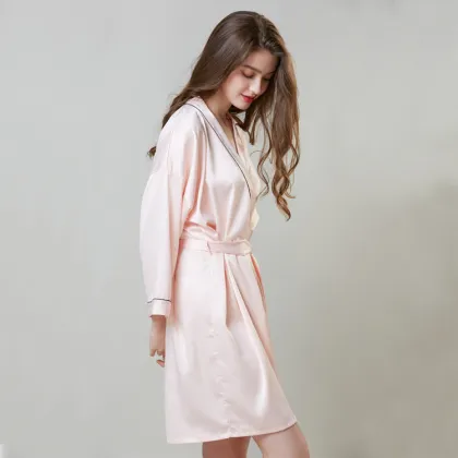 Wholesale Silky Satin Pajamas and Robes for Women