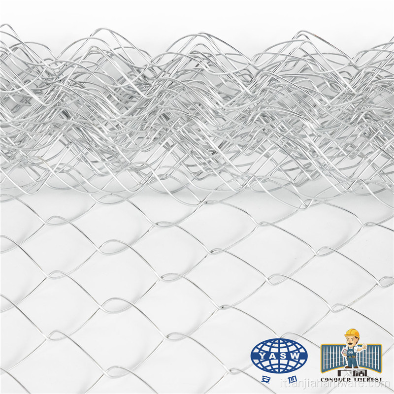 6ft 55x555 mm Cascing a mesh diamante galvanizzato a caldo