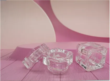 Square Cosmetic Eye Cream Jar