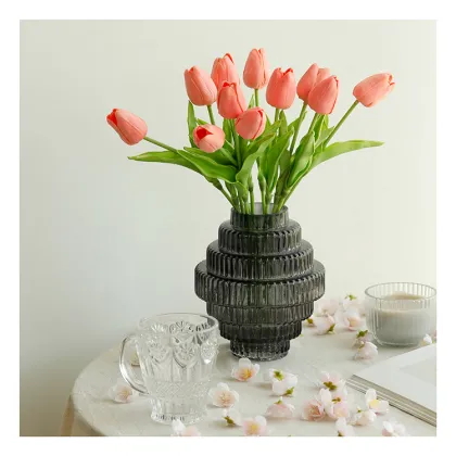 Elegant Unique Glass Vases - Modern Art Decor for Home and Weddings