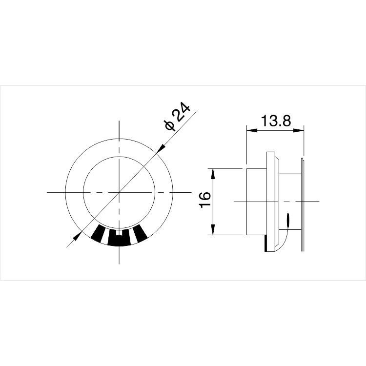 High Quality 24mm Vibration Speaker