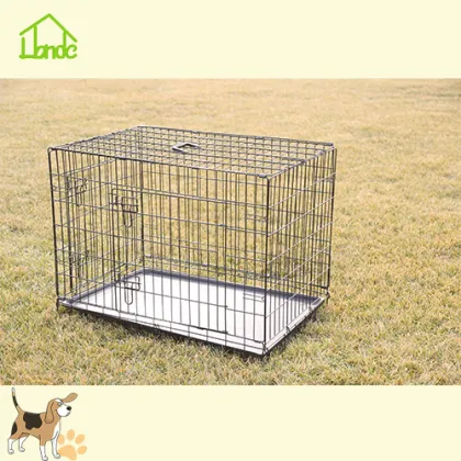 Pet Puppy Indoor Exercise Black Cage