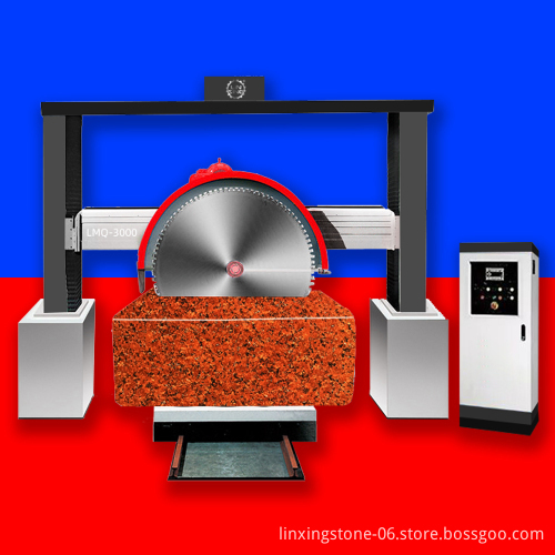 LINSING Gantry Stone Cutting Machine for Granite and Marble